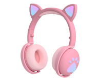 Słuchawka bezprzewodowa MOZOS Kid Dog słuchawki bezprzewodowe dla dzieci róźowe KID-DOG-BT-PINK